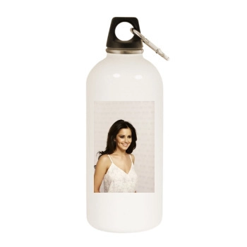 Cheryl Cole White Water Bottle With Carabiner