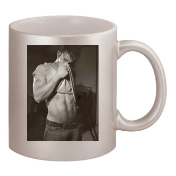 Chris Evans 11oz Metallic Silver Mug