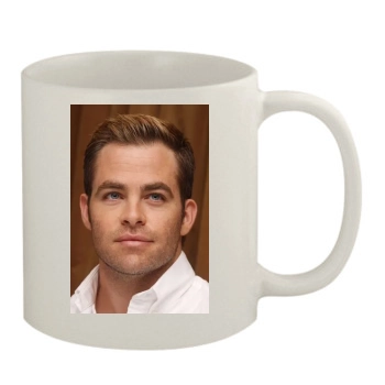 Chris Pine 11oz White Mug