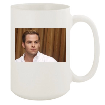 Chris Pine 15oz White Mug