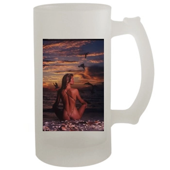 Christie Brinkley 16oz Frosted Beer Stein