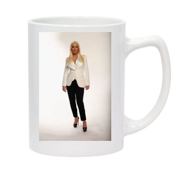 Christina Aguilera 14oz White Statesman Mug