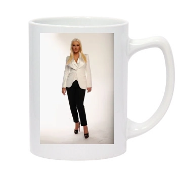 Christina Aguilera 14oz White Statesman Mug