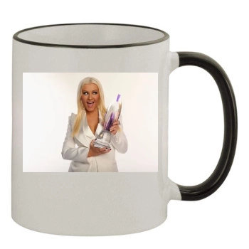 Christina Aguilera 11oz Colored Rim & Handle Mug