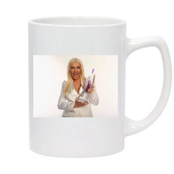 Christina Aguilera 14oz White Statesman Mug