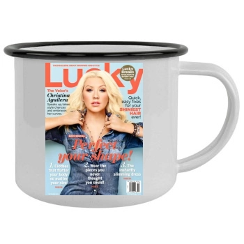 Christina Aguilera Camping Mug