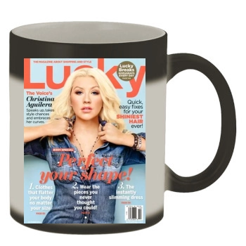 Christina Aguilera Color Changing Mug