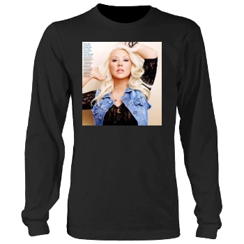 Christina Aguilera Men's Heavy Long Sleeve TShirt