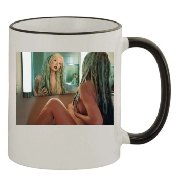 Christina Aguilera 11oz Colored Rim & Handle Mug