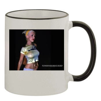 Christina Aguilera 11oz Colored Rim & Handle Mug