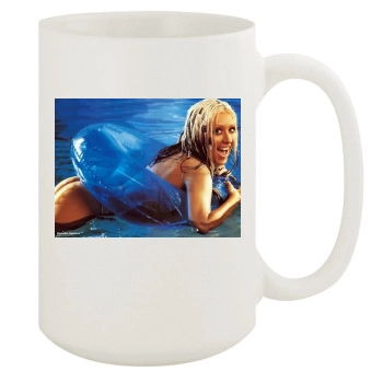 Christina Aguilera 15oz White Mug