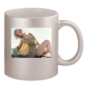 Christina Aguilera 11oz Metallic Silver Mug