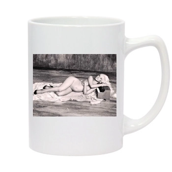 Christina Aguilera 14oz White Statesman Mug