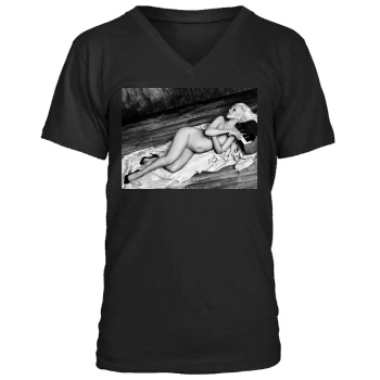 Christina Aguilera Men's V-Neck T-Shirt