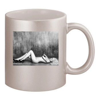 Christina Aguilera 11oz Metallic Silver Mug