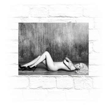 Christina Aguilera Metal Wall Art