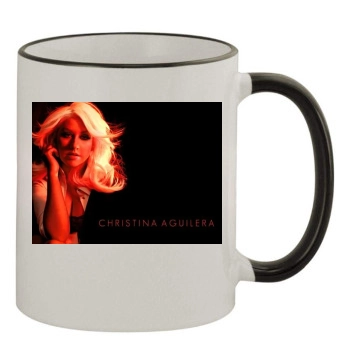 Christina Aguilera 11oz Colored Rim & Handle Mug