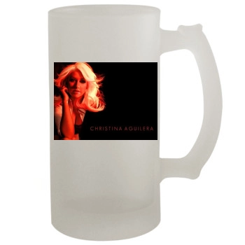 Christina Aguilera 16oz Frosted Beer Stein