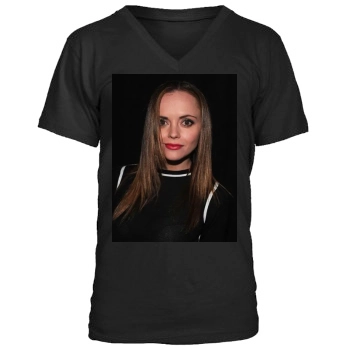 Christina Ricci Men's V-Neck T-Shirt