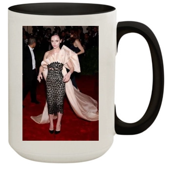 Christina Ricci 15oz Colored Inner & Handle Mug