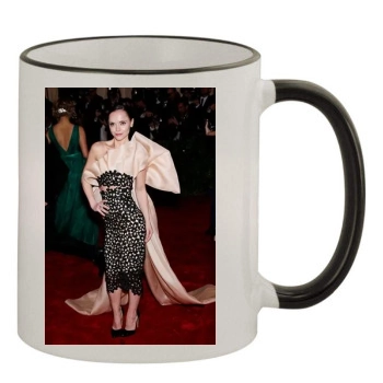 Christina Ricci 11oz Colored Rim & Handle Mug