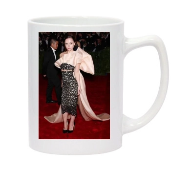 Christina Ricci 14oz White Statesman Mug