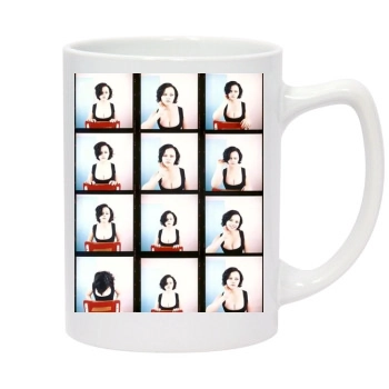 Christina Ricci 14oz White Statesman Mug