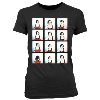 Christina Ricci Women's Junior Cut Crewneck T-Shirt