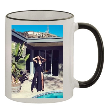 Cindy Crawford 11oz Colored Rim & Handle Mug