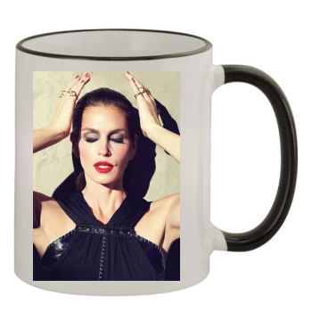 Cindy Crawford 11oz Colored Rim & Handle Mug