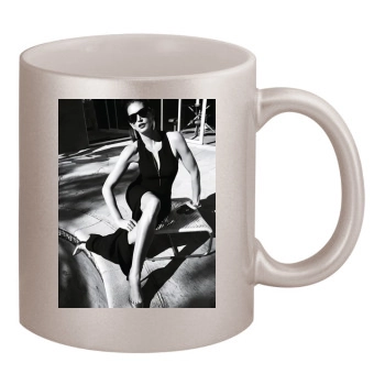 Cindy Crawford 11oz Metallic Silver Mug