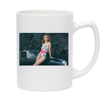 Cintia Dicker 14oz White Statesman Mug