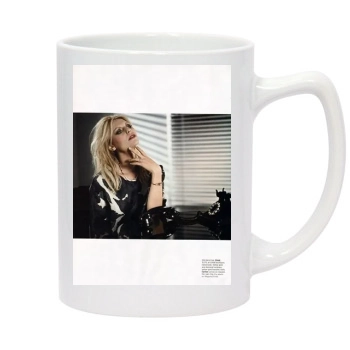 Claire Danes 14oz White Statesman Mug