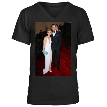 Claire Danes Men's V-Neck T-Shirt