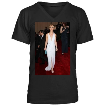 Claire Danes Men's V-Neck T-Shirt