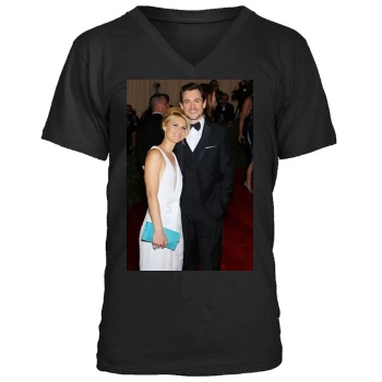 Claire Danes Men's V-Neck T-Shirt