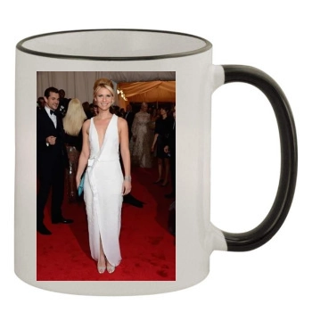 Claire Danes 11oz Colored Rim & Handle Mug