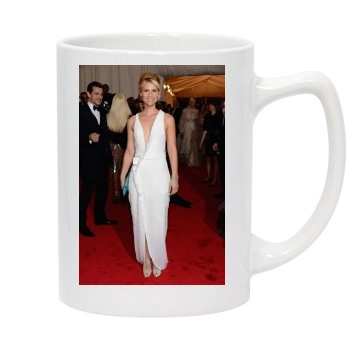 Claire Danes 14oz White Statesman Mug