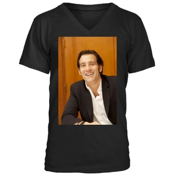 Clive Owen Men's V-Neck T-Shirt