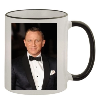 Daniel Craig 11oz Colored Rim & Handle Mug