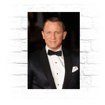 Daniel Craig Metal Wall Art