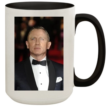 Daniel Craig 15oz Colored Inner & Handle Mug