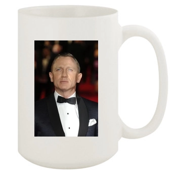 Daniel Craig 15oz White Mug