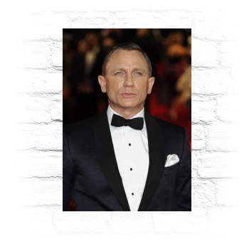 Daniel Craig Metal Wall Art