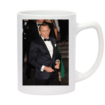 Daniel Craig 14oz White Statesman Mug