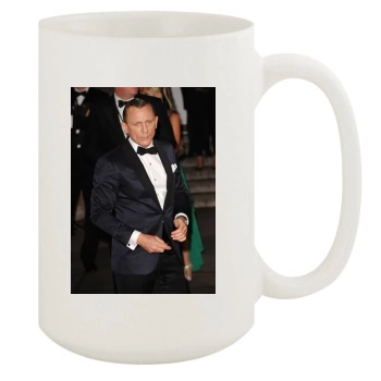 Daniel Craig 15oz White Mug