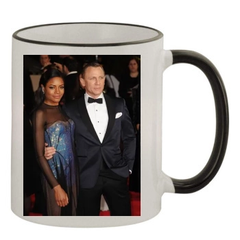 Daniel Craig 11oz Colored Rim & Handle Mug