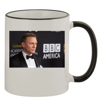 Daniel Craig 11oz Colored Rim & Handle Mug