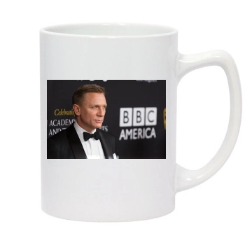 Daniel Craig 14oz White Statesman Mug