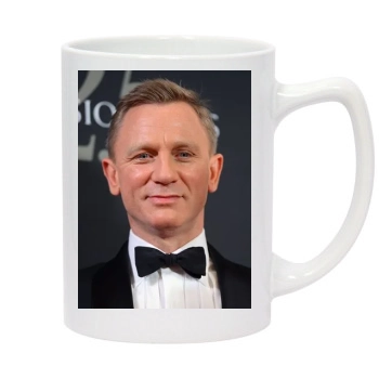 Daniel Craig 14oz White Statesman Mug